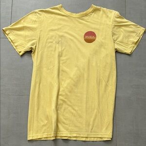 RVCA Sunburst Yellow Tee